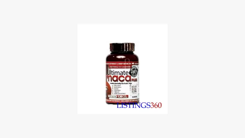 Ultimate Maca 7500mg For Bigger Butt and Hips 120 Capsules NEW! |...